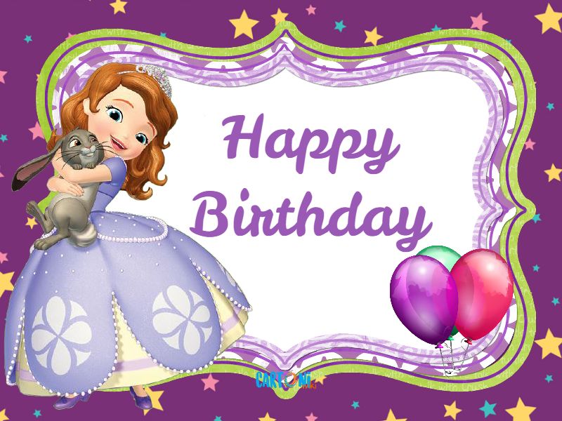 Sofia the First - Happy birthday to you